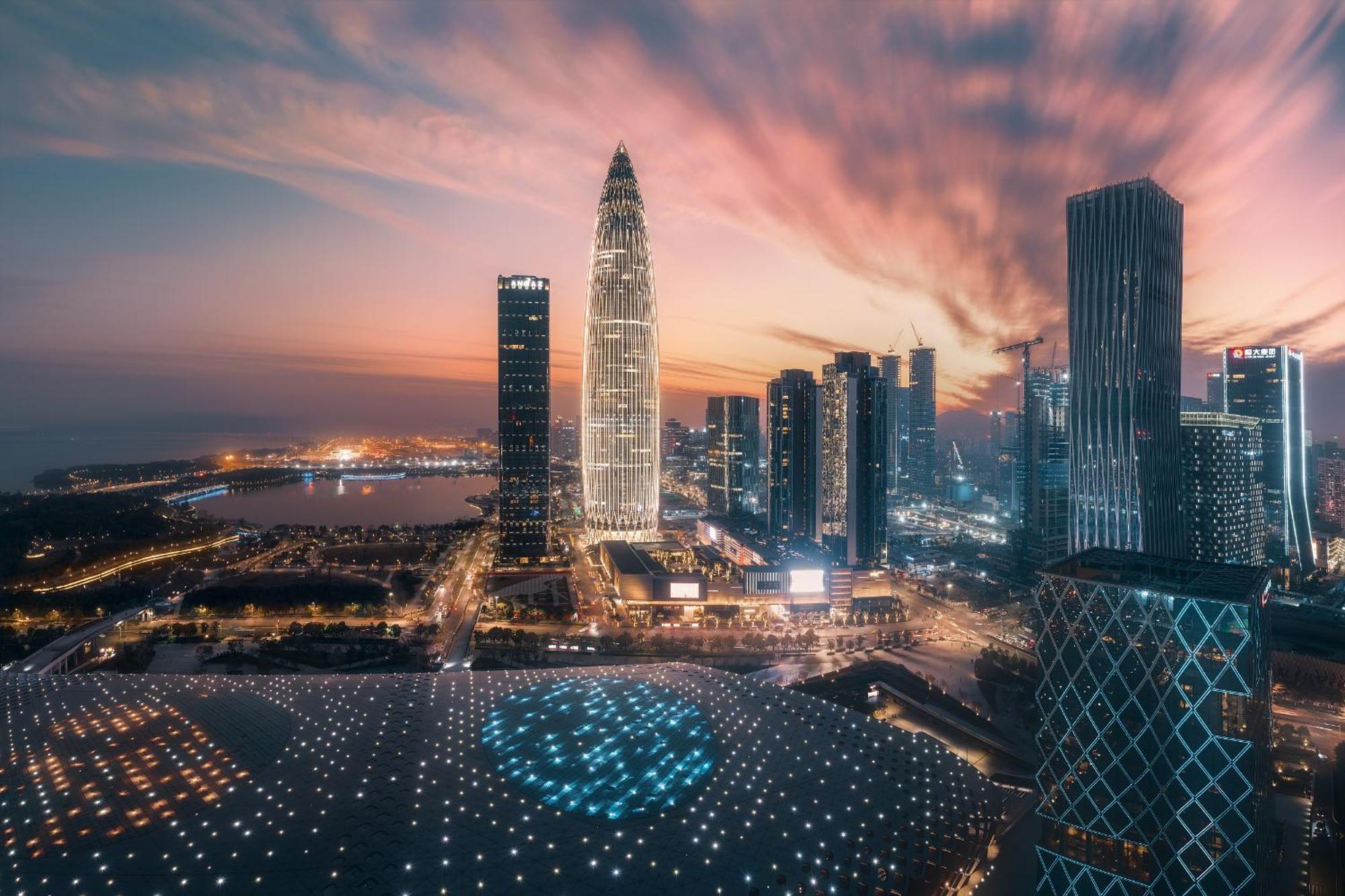 Yomanjoo City View Hotel - Shenzhen Nanshan Coastal City Flagship Store Buitenkant foto